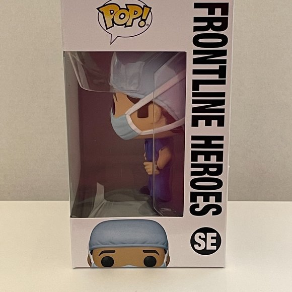 Funko Pop Frontline Heroes Dr Blue Scrubs Mask - Picture 4 of 4